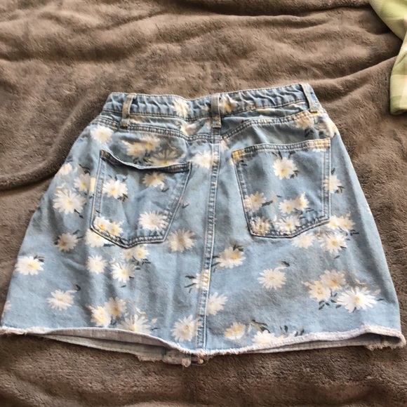 Target wild fable flower denim skirt - Picture 2 of 3